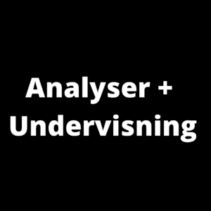 Analyser og undervisning
