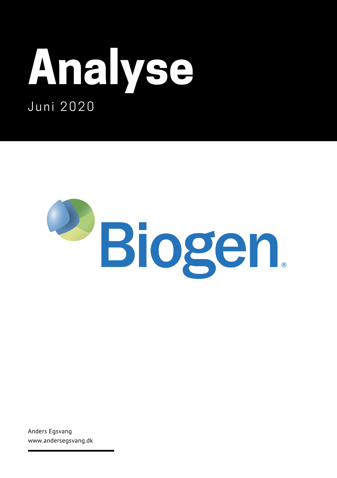Virksomhedsanalyse Biogen